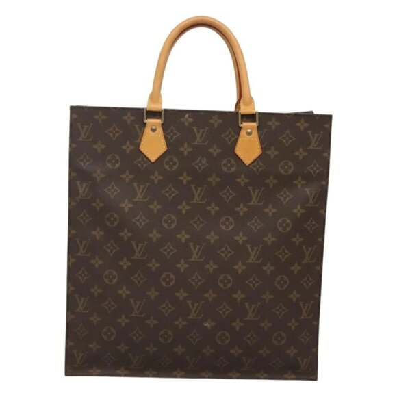 LOUIS VUITTON Monogram Sac Plat Hand Bag M51140 LV Auth 126531 - Picture 3 of 16